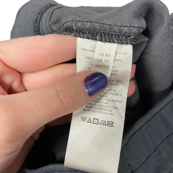 Anthropologie Kalli Joggers Pants Drawstring Plaid Leopard Print Gray Size XS - Picture 7 of 9